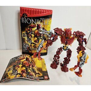 LEGO Bionicle 8979 - Malum - 100% Complete - Glatorian 2009 - Box & Manual *Read